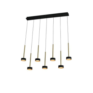 Люстра подвесная Alfa Light F3924-85 black 55W 100*10*H 150