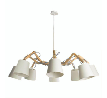 Подвесная люстра Arte Lamp Pinoccio A5700LM-8WH