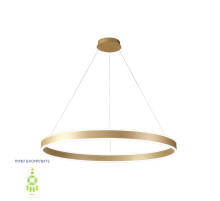 Подвесная люстра Crystal Lux MUCHOS SP88W LED D1000 GOLD