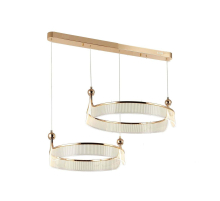 Подвесная светодиодная люстра Kink Light Риваль 08045-80+60,37