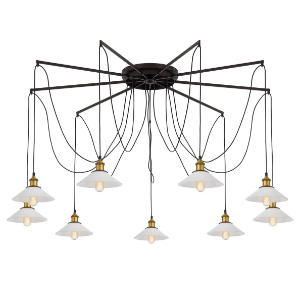 Подвесная люстра Citilux Эдисон CL451291