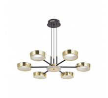 Подвесная светодиодная люстра Arte Milano Ferrara71079 271079/6 BK/GD