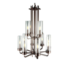 Подвесная люстра Elvan LU-61001/12-E14-Bk