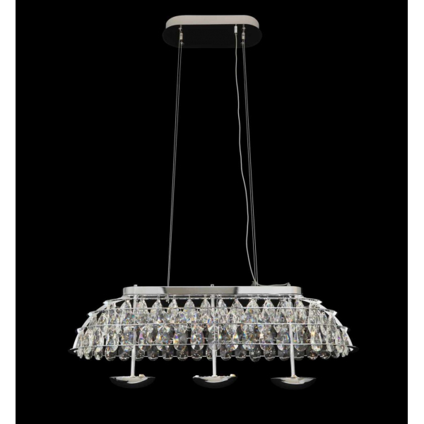 Люстра подвесная Alfa Light F4024-22 800x350mm CH LED Люстра подвесная Alfa Light F4024-22 800x350mm CH LED