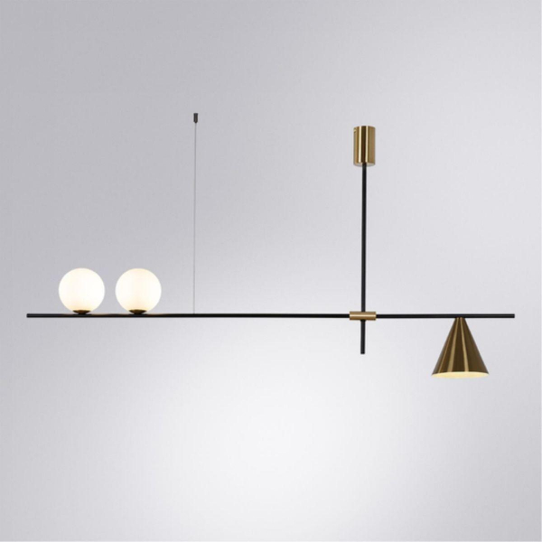 Подвесная люстра Arte Lamp Jacob A7029PL-3BK Подвесная люстра Arte Lamp Jacob A7029PL-3BK