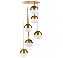 Подвесная люстра Imperium Loft Italian Globe Cedar Moss Light 6 75500-22