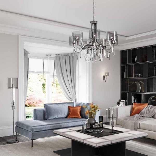 Подвесная люстра Odeon Light Exclusive Nicole 4890/7 Подвесная люстра Odeon Light Exclusive Nicole 4890/7