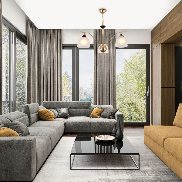 Подвесная люстра Escada Actinidia 2123/3P Подвесная люстра Escada Actinidia 2123/3P