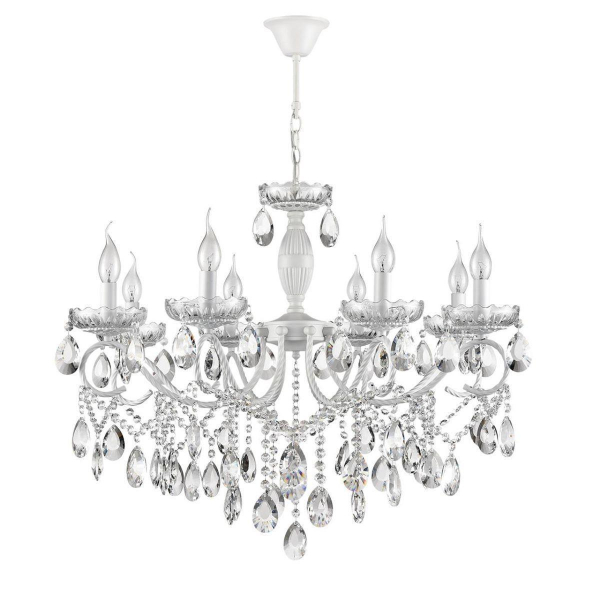 Подвесная люстра Lumion Classi Snow 8189/8 Подвесная люстра Lumion Classi Snow 8189/8