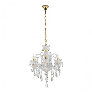 Подвесная люстра Lumina Deco Eliza LDP 7028-6 WT