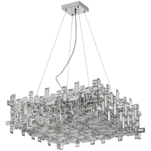 Люстра подвесная хрустальная 2171/09/10P Stilfort, серия Tetrix