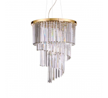 Подвесная люстра Ideal Lux Carlton SP12 Oro 213521