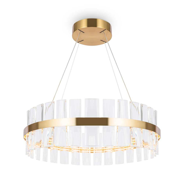 Подвесная светодиодная люстра Maytoni Mirage MOD173PL-L45BS3K