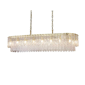Подвесная люстра Newport 8370/140 C oval brass М0070732