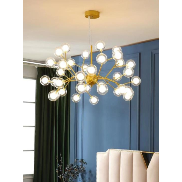 Люстра подвесная Alfa Light F2024-26 G4 Позолото