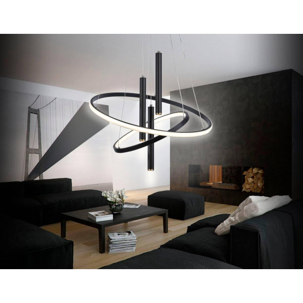 Подвесная светодиодная люстра Ambrella light Comfort Line FL5372 Подвесная светодиодная люстра Ambrella light Comfort Line FL5372