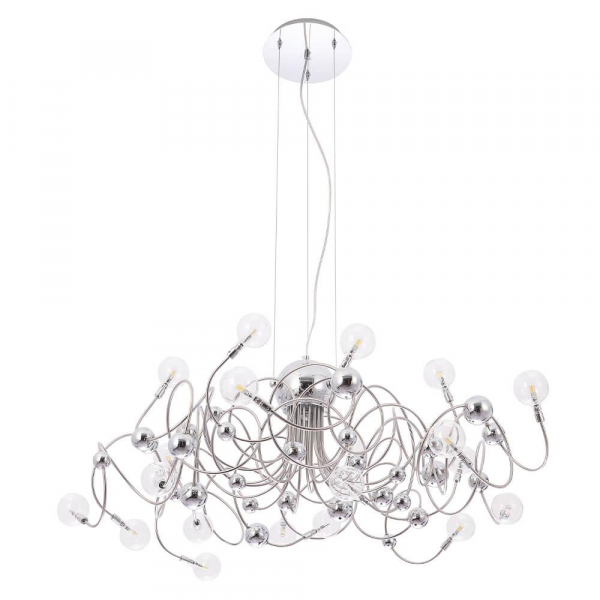 Подвесная люстра Crystal Lux Medusa SP20 Chrome Подвесная люстра Crystal Lux Medusa SP20 Chrome