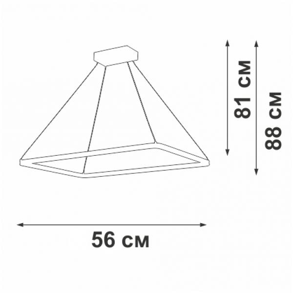 Люстра Vitaluce V2507DT-1/1S Люстра Vitaluce V2507DT-1/1S