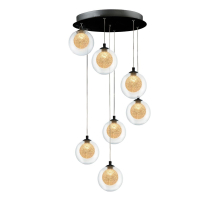 Подвесная светодиодная люстра iLedex Oblivion C4457-7R CR