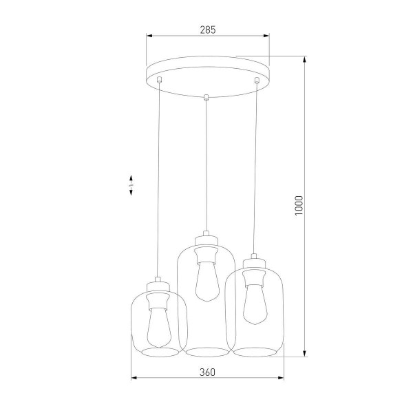 Подвесная люстра TK Lighting 3185 Marco Подвесная люстра TK Lighting 3185 Marco