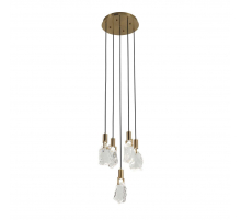 Подвесная светодиодная люстра Kink Light Гелла 07670-5A,20