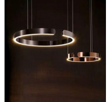 Люстра подвесная Alfa Light F0424-10 400+600mm rose gold