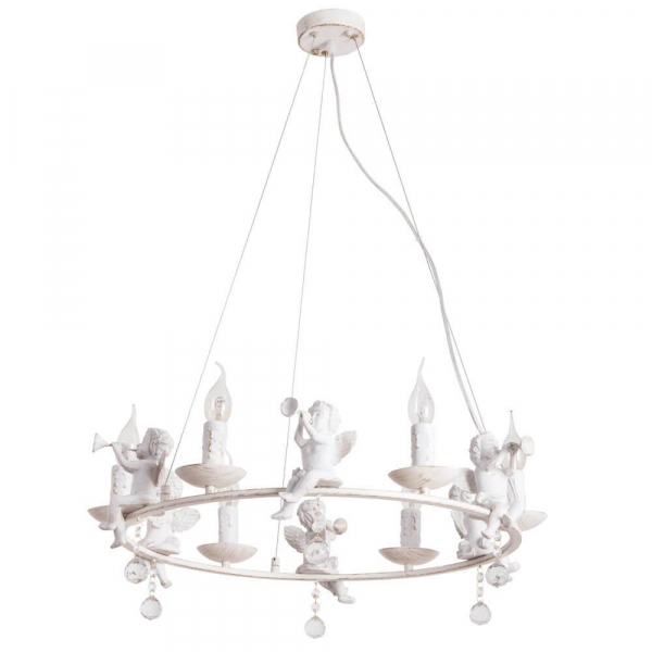Подвесная люстра Arte Lamp Amur A1133SP-6WG Подвесная люстра Arte Lamp Amur A1133SP-6WG