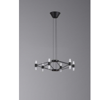 Люстра подвесная Alfa Light F3024-63 BLACK
