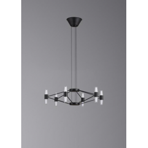 Люстра подвесная Alfa Light F3024-63 BLACK