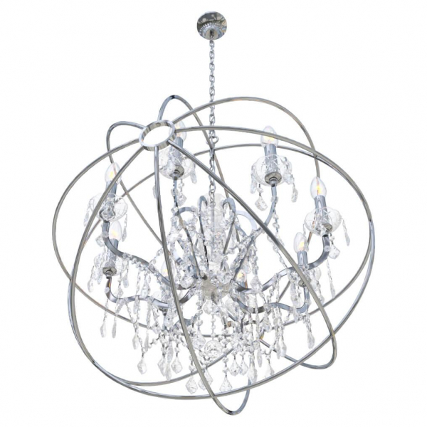 Подвесная люстра Loft IT Foucaults Orb Crystal 1896/8 Подвесная люстра Loft IT Foucaults Orb Crystal 1896/8
