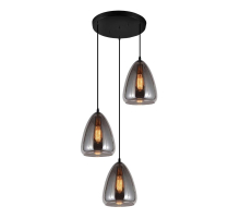Подвесная люстра Lumina Deco Braga LDP 6841-3 GY
