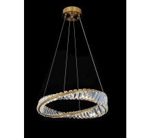 Люстра подвесная Alfa Light F4024-68 φ500 GD LED 64+64W