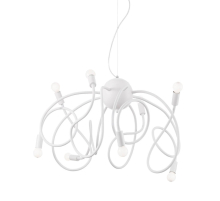 Подвесная люстра Ideal Lux Multiflex SP8 Bianco 141893