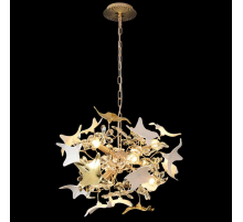 Подвесная люстра Crystal Lux LETISIA SP9 GOLD