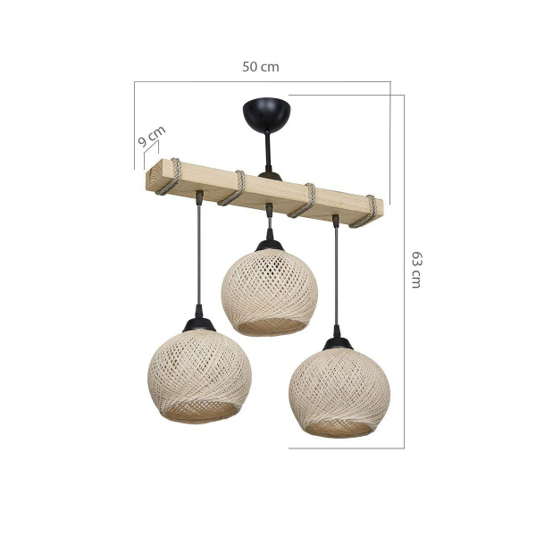 Подвесная люстра Toplight Lydia TL1614L-03WW Подвесная люстра Toplight Lydia TL1614L-03WW