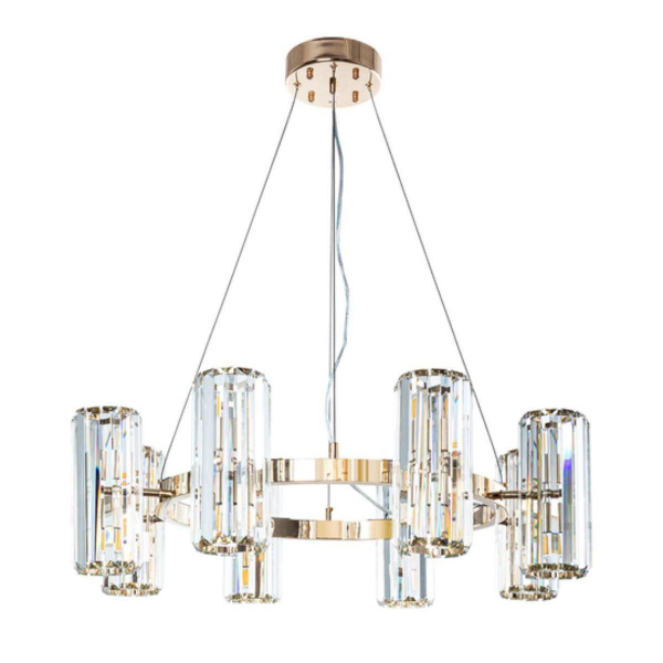 Подвесная люстра Arte Lamp Santorini A1049SP-16GO Подвесная люстра Arte Lamp Santorini A1049SP-16GO