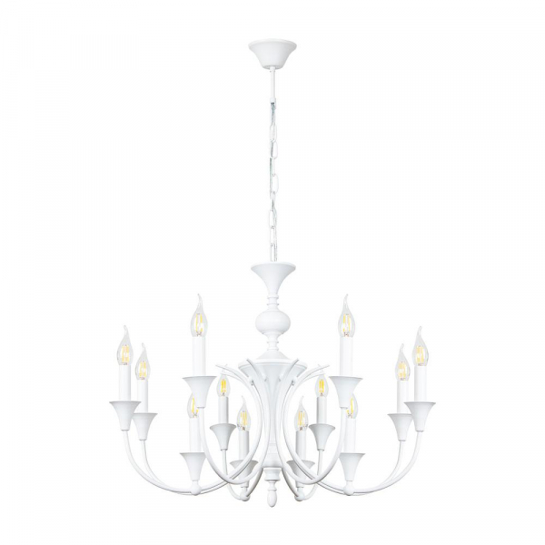 Подвесная люстра Arte Lamp COLLINETTA A4094LM-12WH Подвесная люстра Arte Lamp COLLINETTA A4094LM-12WH