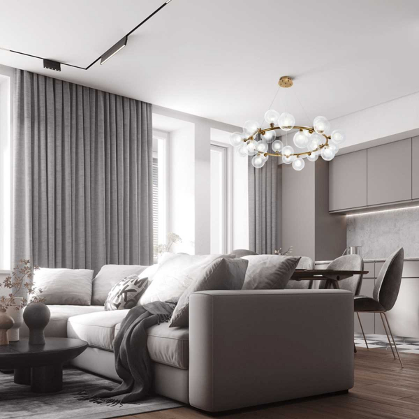 Подвесная люстра Modelux Modestyle MS.6030.25 BS Подвесная люстра Modelux Modestyle MS.6030.25 BS