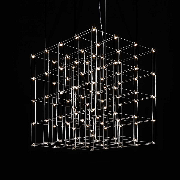 Подвесная люстра Imperium Loft Quasar Cosmos Square Led Pendant Light 80/80/80 252288-22