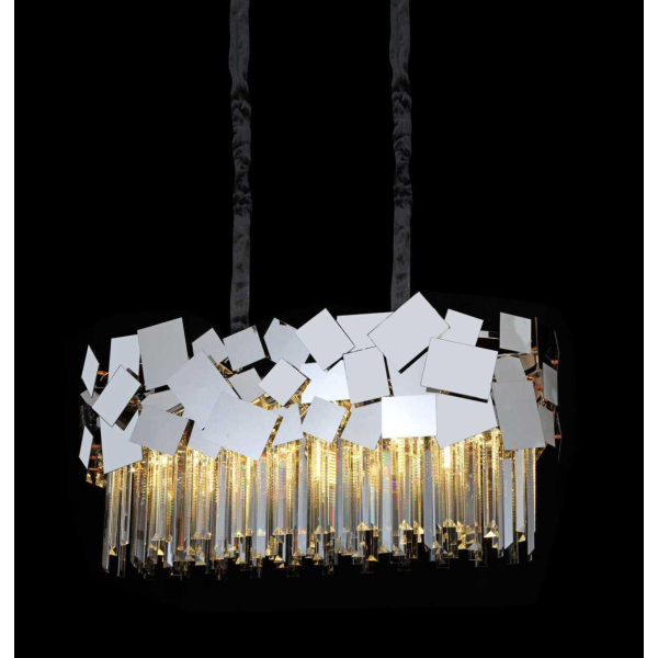 Люстра подвесная Alfa Light F4024-09 800*350mm CH E14*12