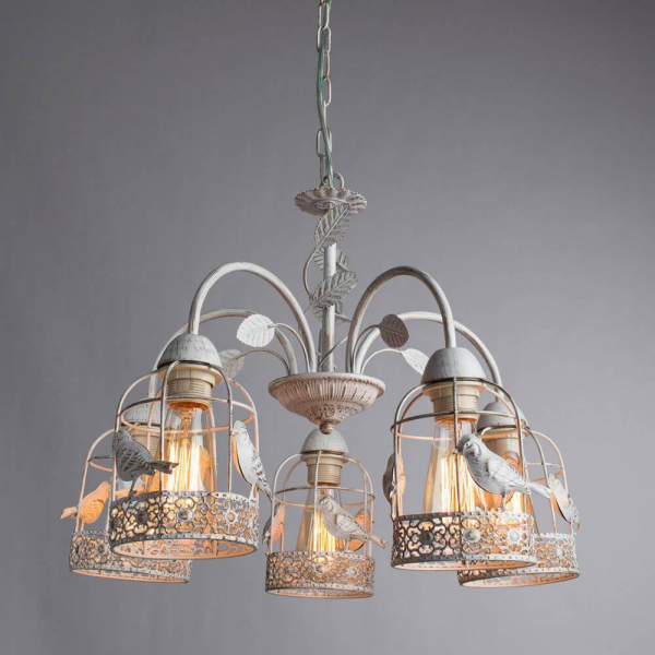 Подвесная люстра Arte Lamp Cincia A5090LM-5WG Подвесная люстра Arte Lamp Cincia A5090LM-5WG