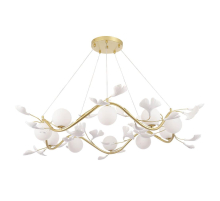 Подвесная люстра Crystal Lux Colibri SP10 Gold