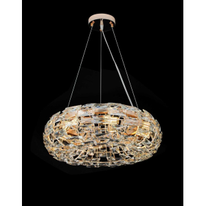 Люстра подвесная Alfa Light F4024-24 500mm SDG E14x6