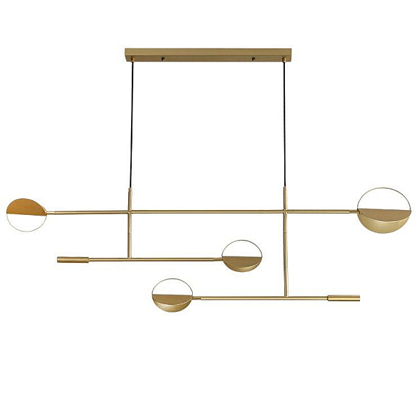 Подвесная люстра Imperium Loft Bolia Leaves Pendant Brass 4000К 345317-22
