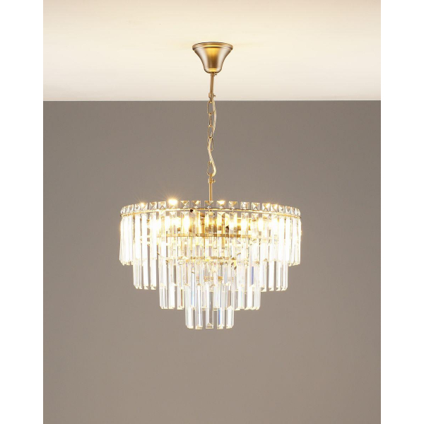 Подвесная люстра Moderli Crystal V10738-9P Подвесная люстра Moderli Crystal V10738-9P