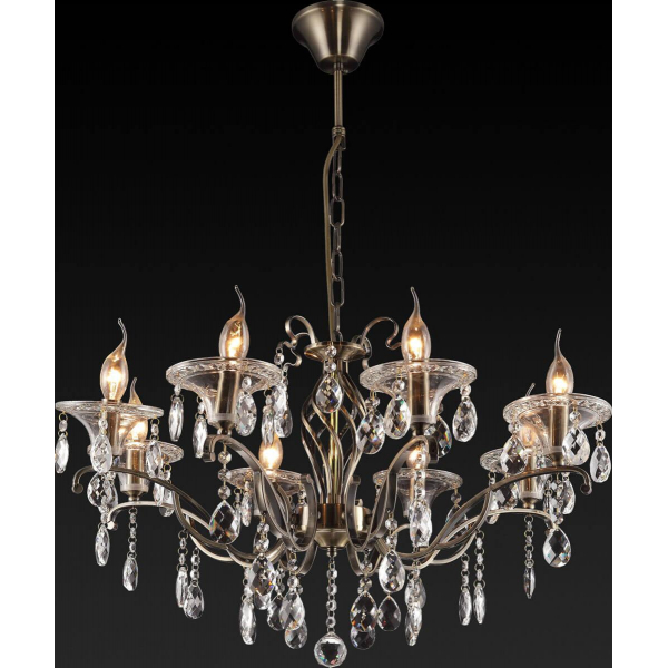Подвесная люстра Toplight Zoe TL7220D-08AB Подвесная люстра Toplight Zoe TL7220D-08AB