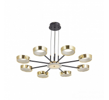 Подвесная светодиодная люстра Arte Milano Ferrara71079 271079/8 BK/GD