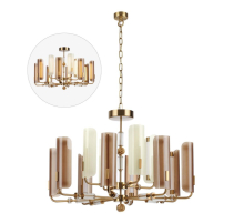 Подвесная люстра Odeon Light Lion Modern 5467/60L