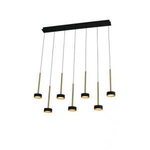 Люстра подвесная Alfa Light F3924-85 black 55W 100*10*H 150