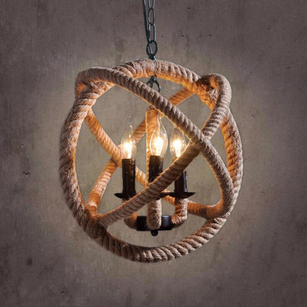 Подвесная люстра Loft IT Rope Loft1194-3 Подвесная люстра Loft IT Rope Loft1194-3